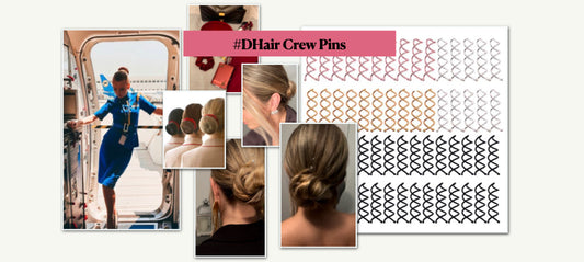 #DHAIR crew pins Inspired by Cabin Crew girls