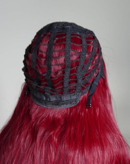 Red Synthetic Wig Mera